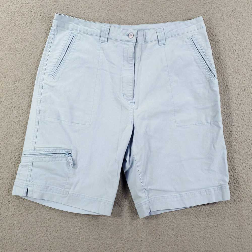 Vintage Woolrich Chambray Shorts Womens 16 Light … - image 1