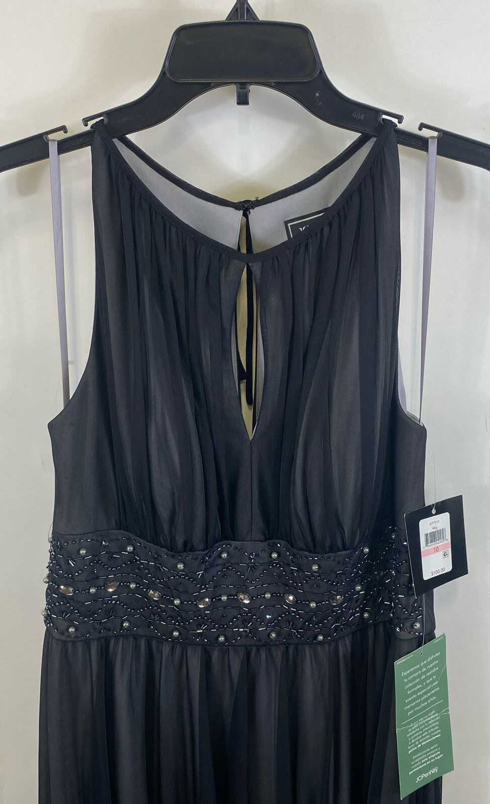 NWT JH Evenings Womens Black Sleeveless Round Nec… - image 3