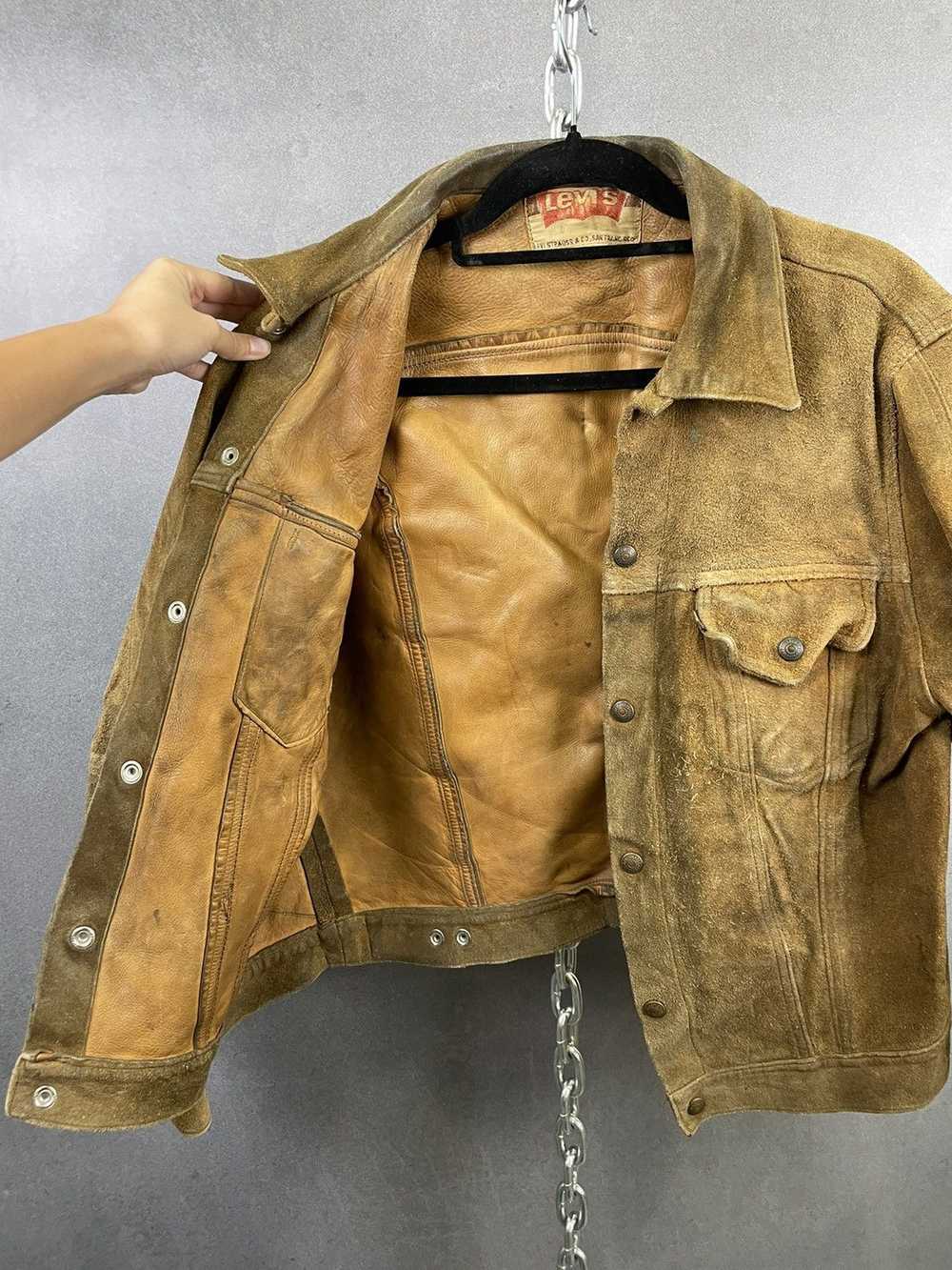 Levi's Vintage 60s Levi’s Big E Suede Jacket - image 11