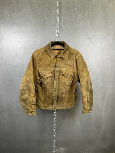 Levi's Vintage 60s Levi’s Big E Suede Jacket - image 1