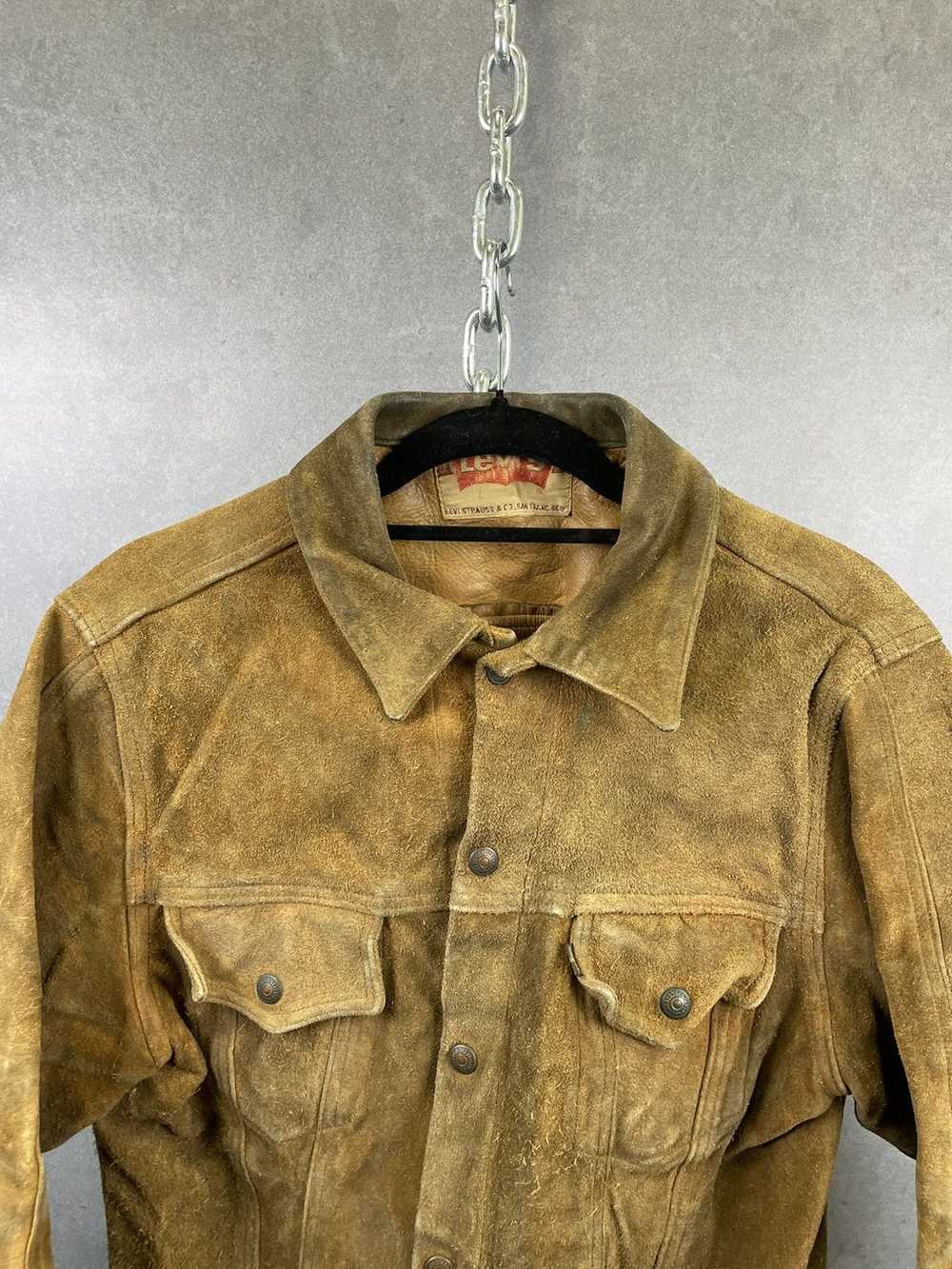 Levi's Vintage 60s Levi’s Big E Suede Jacket - image 3