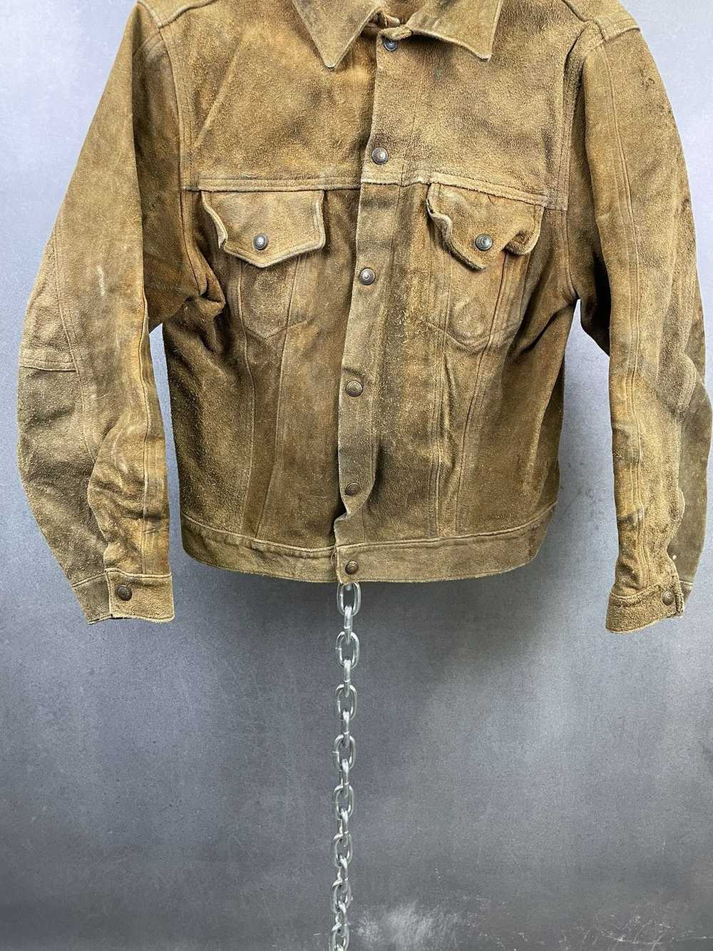 Levi's Vintage 60s Levi’s Big E Suede Jacket - image 5