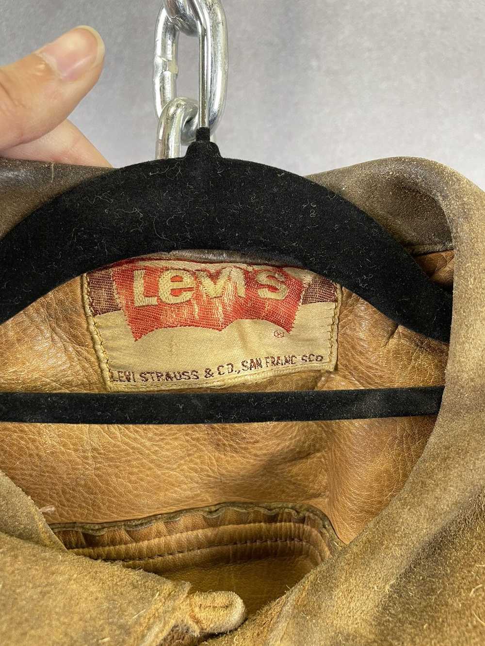 Levi's Vintage 60s Levi’s Big E Suede Jacket - image 8