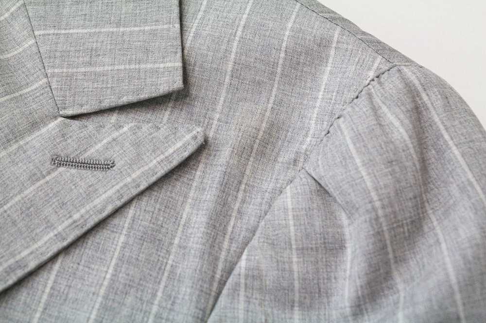 Suitsupply HAVANA DOUBLE BREAST UK38R Grey Stripe… - image 8