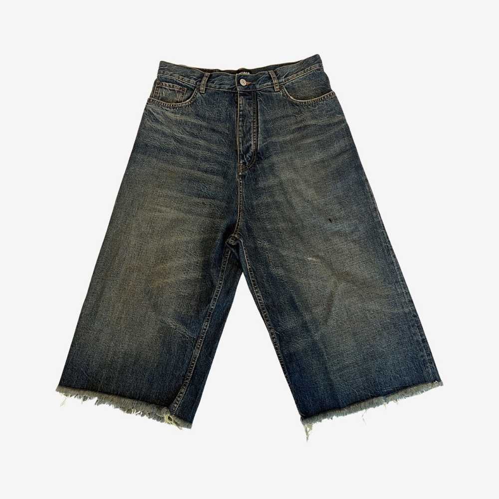 Balenciaga *1260MSRP* Balenciaga Denim Shorts JOR… - image 1