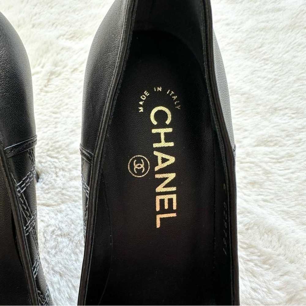 Chanel Leather heels - image 4