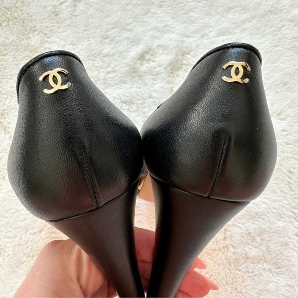 Chanel Leather heels - image 6