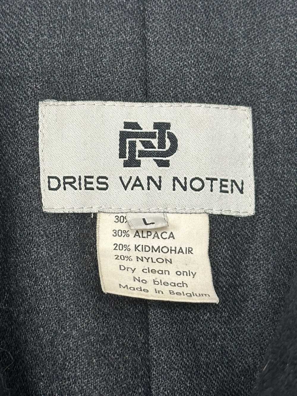 Dries Van Noten Vintage Alpaca Wool Double Breast… - image 4