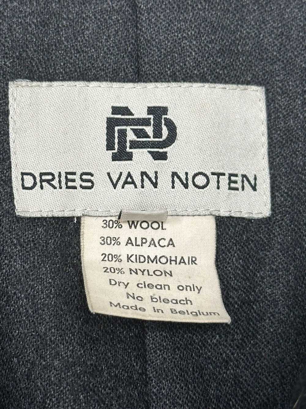 Dries Van Noten Vintage Alpaca Wool Double Breast… - image 5