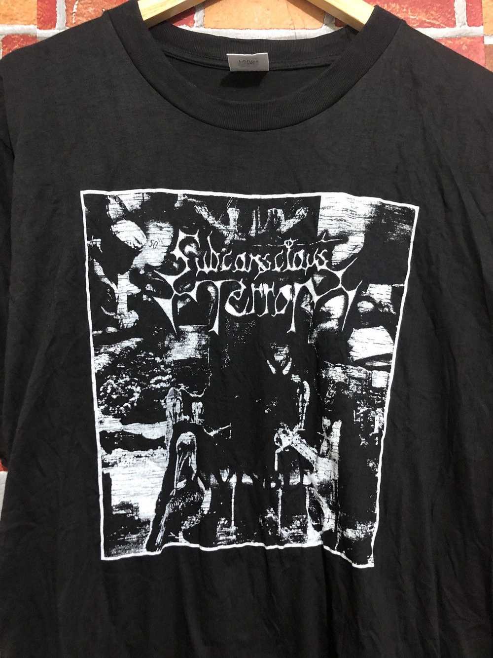 Band Tees × Vintage Vintage Subconscious Terror I… - image 2