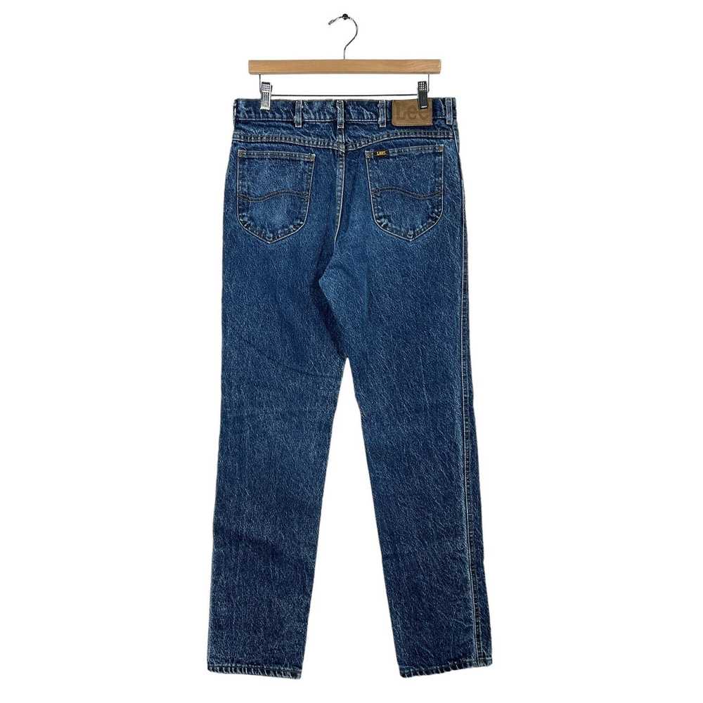 Lee Vintage Lee Straight Leg Denim Jeans 90s - image 3