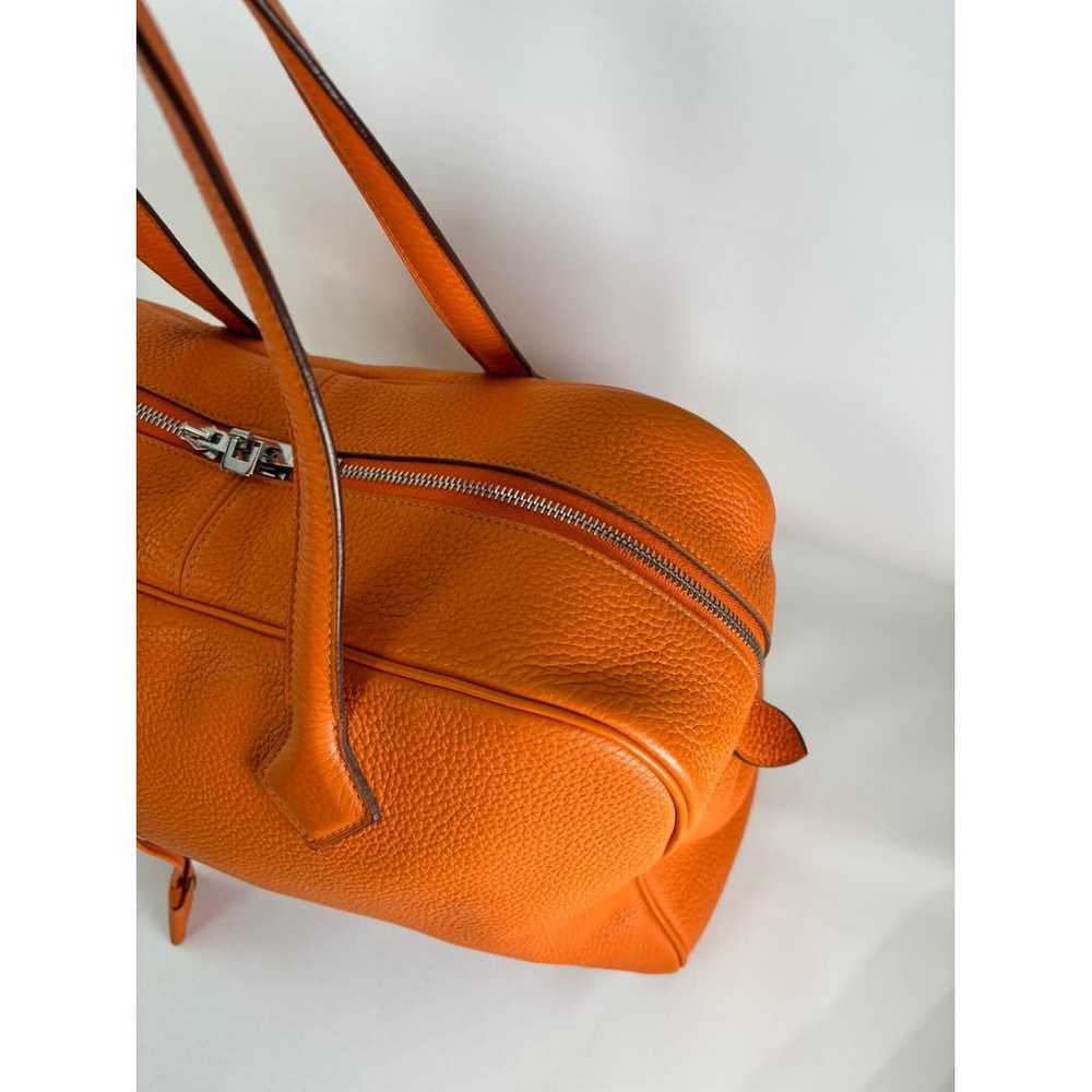 Hermès Victoria leather tote - image 2