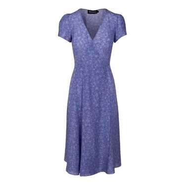 Réalisation Teale silk mid-length dress