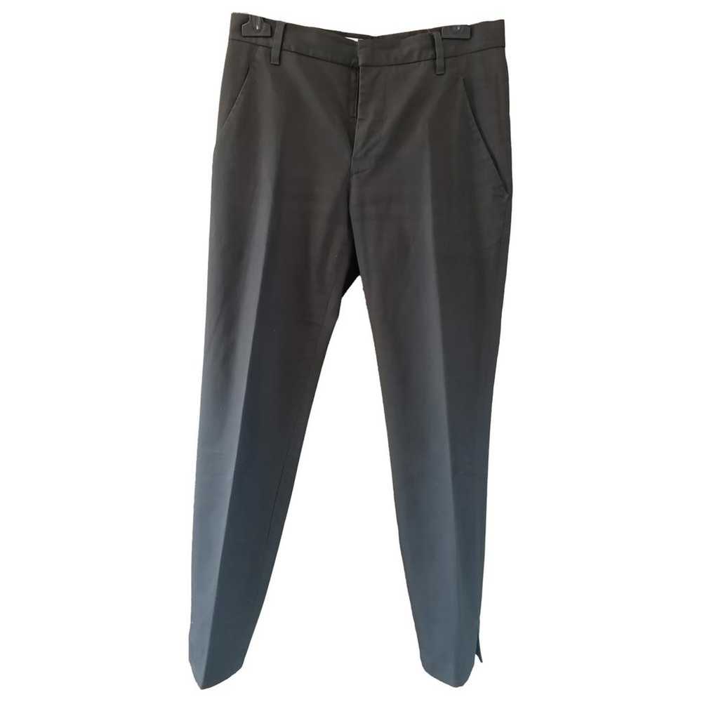パンツ JIL SANDER Women Straight Pants J01KA0102 J40021 449 CHINABL JIL SANDER Belted embroidered cotton straight-leg pants