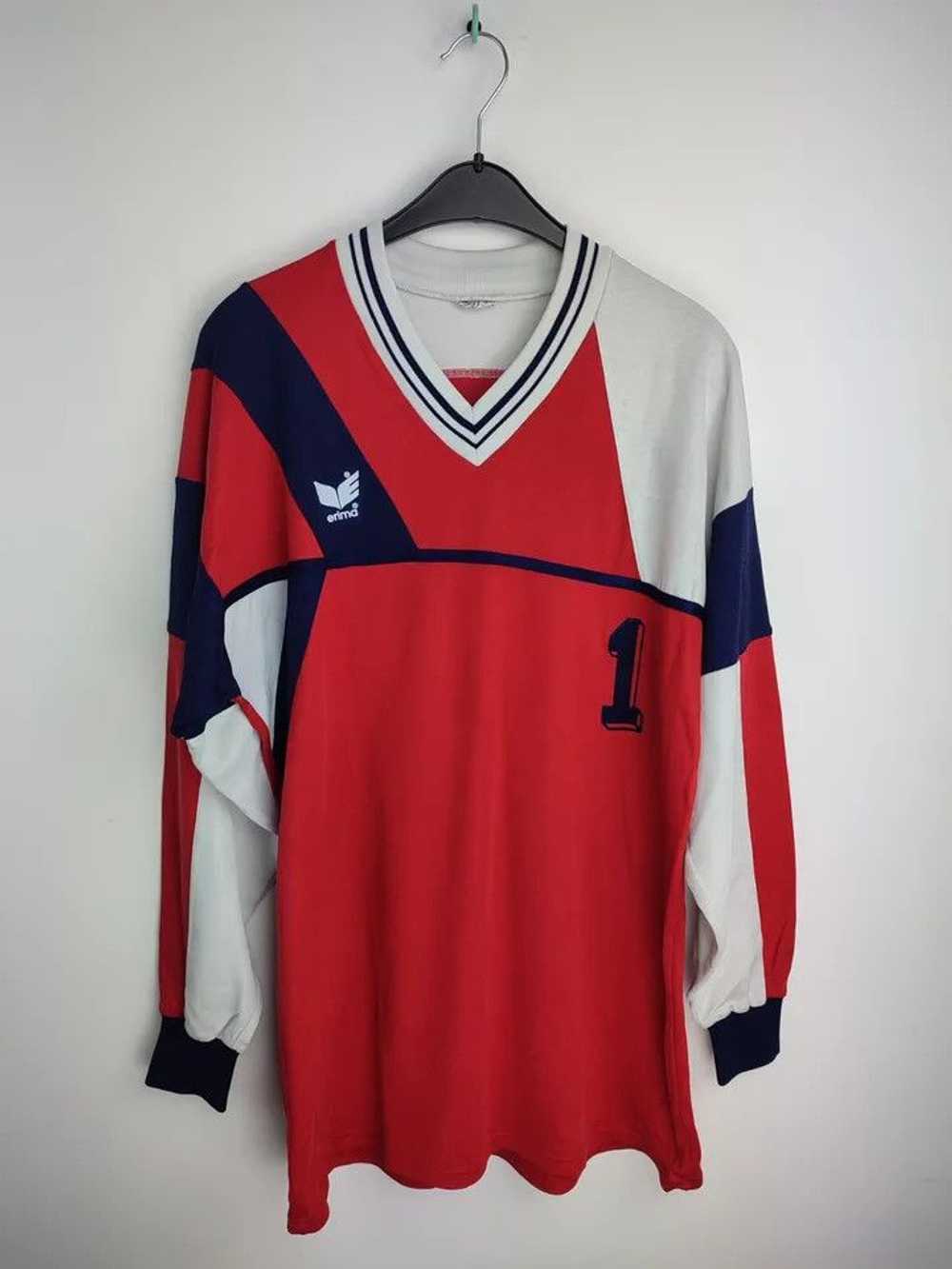 Erima Erima vintage #1 FOOTBALL Kit SHIRT SOCCER … - image 1