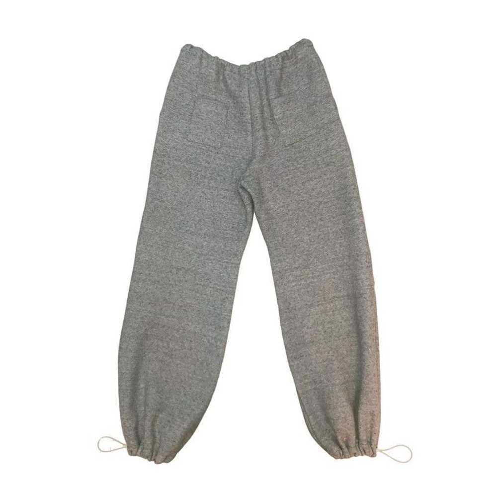 Other Light gray sweatpants with adjustable ankle… - image 2