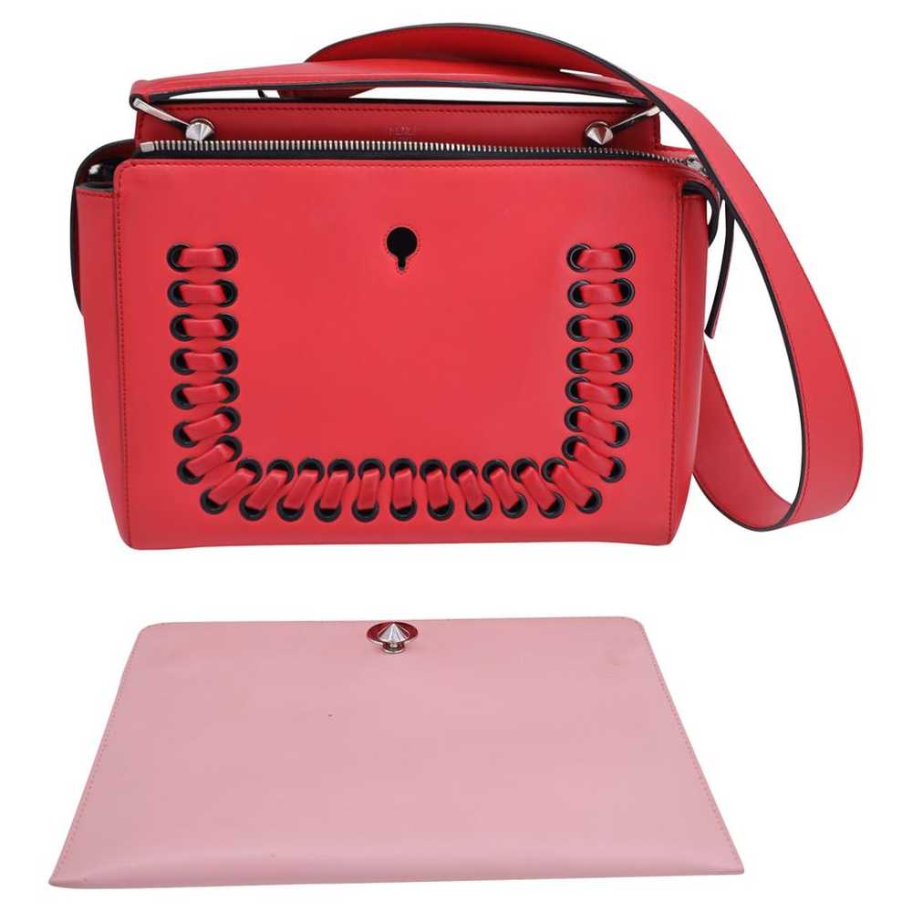 Fendi Dot Com leather handbag - image 6