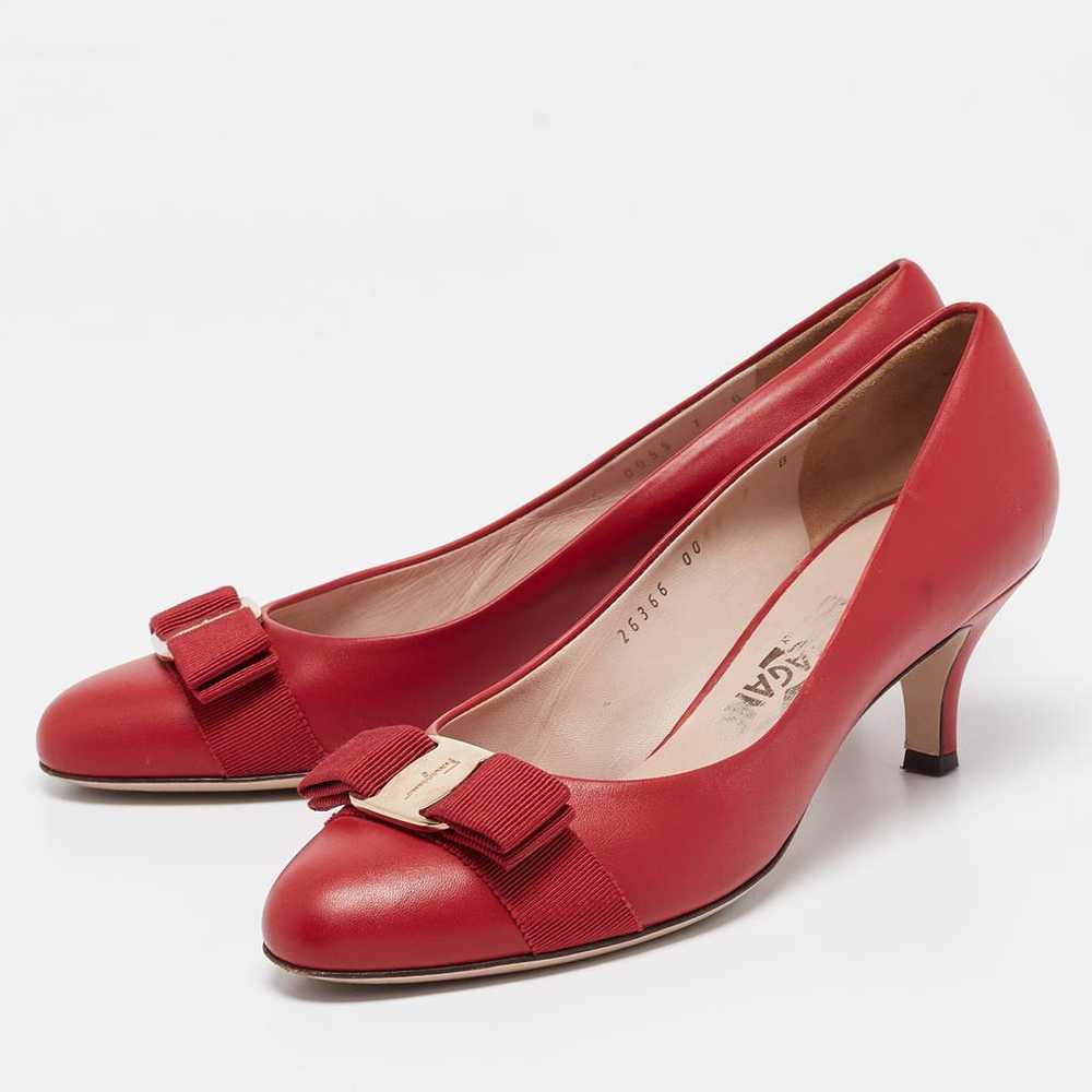 Salvatore Ferragamo Leather heels - image 2