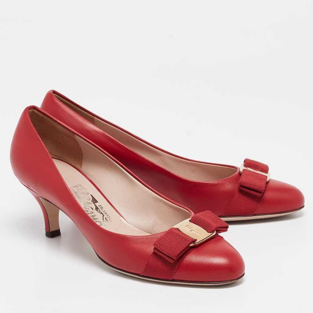 Salvatore Ferragamo Leather heels - image 3