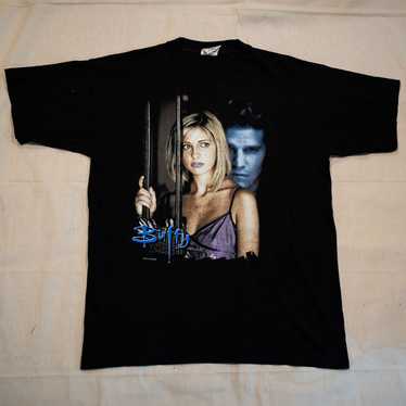 RARE 2004 Fox Buffy The Vampire Slayer Promo Black T-Shirt 2024 XXL Licensed