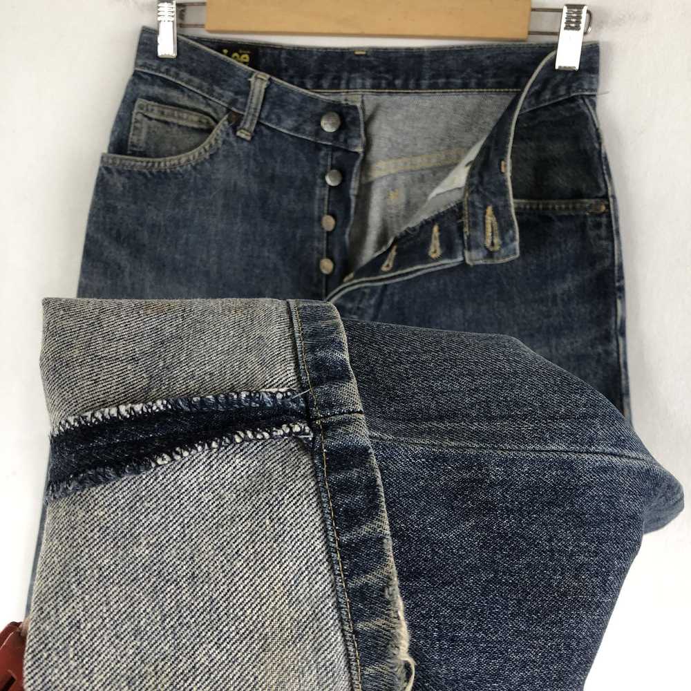 Jean × Lee × Vintage Vintage Lee Stone Wash Jeans… - image 8