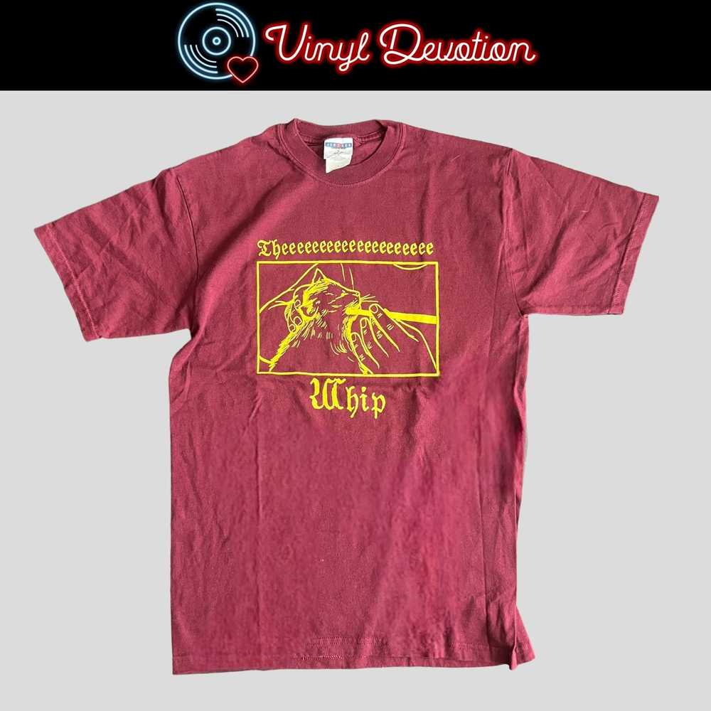 Band Tees The Whip Band Vintage Maroon Size M Big… - image 1