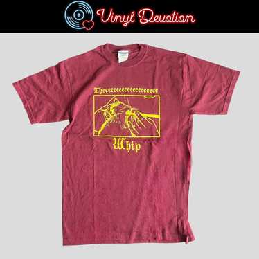 Band Tees The Whip Band Vintage Maroon Size M Big… - image 1