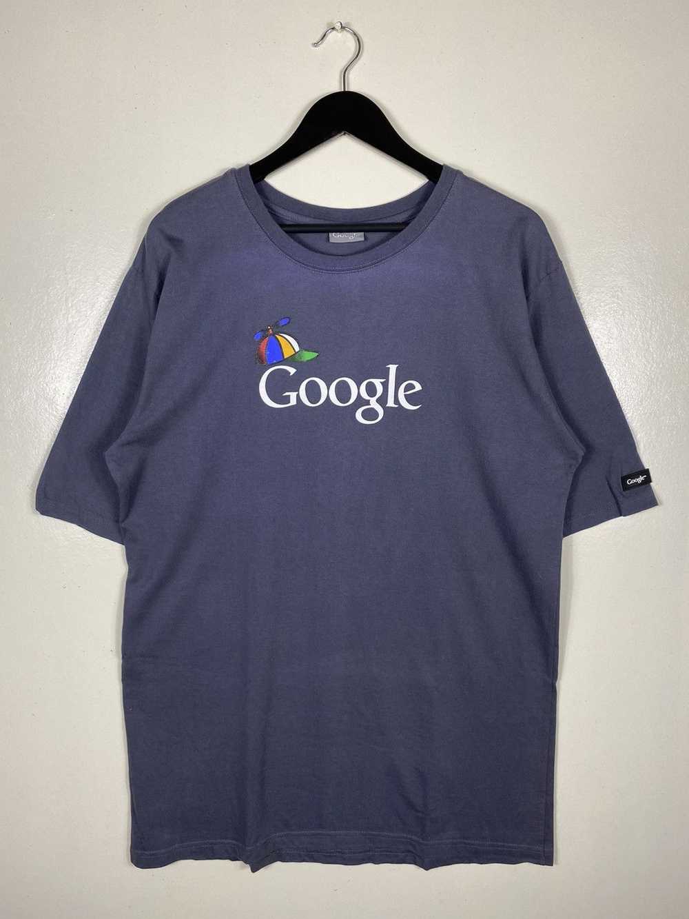 Streetwear Google Small Logo T-shirt - image 1