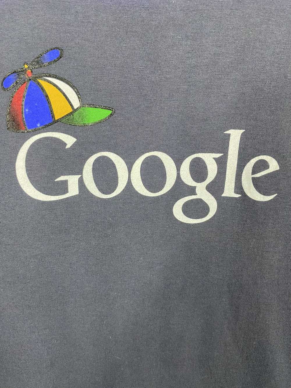 Streetwear Google Small Logo T-shirt - image 2