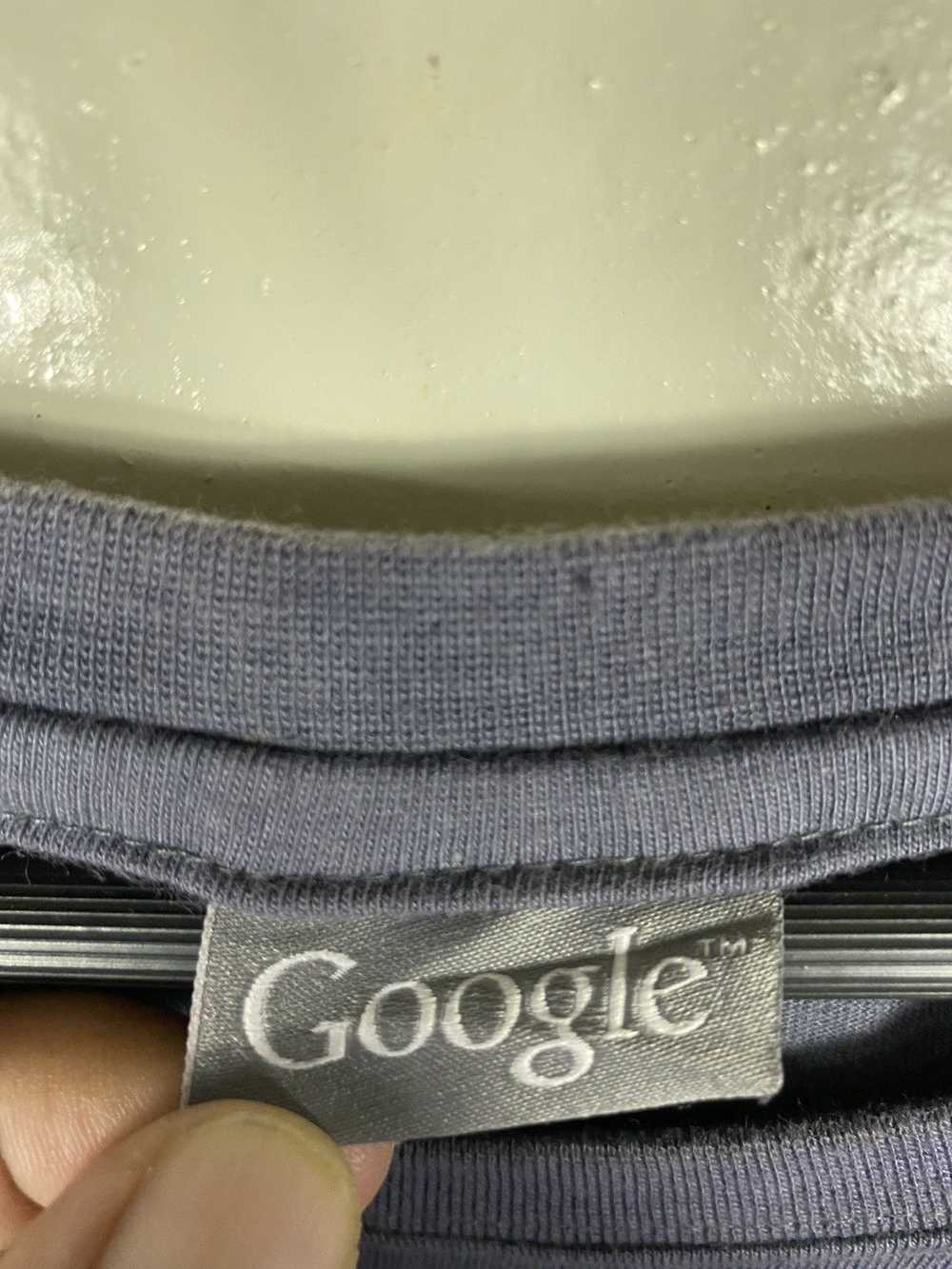 Streetwear Google Small Logo T-shirt - image 4