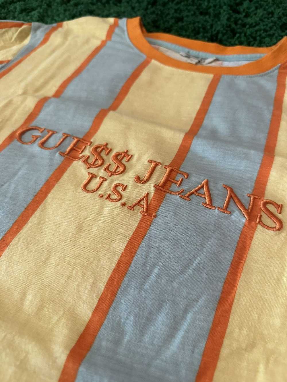 Asap Rocky × Guess Guess x a$ap Striped Logo Tee … - image 2