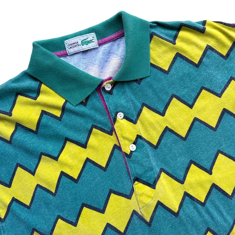 90s Lacoste polo medium - image 2