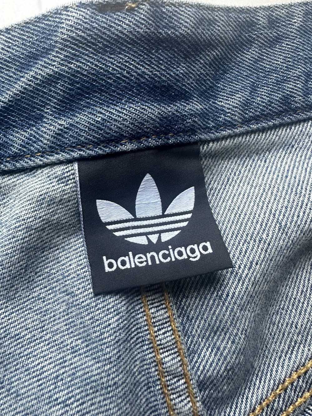 Adidas × Balenciaga Balenciaga x Adidas Blue denim - image 7