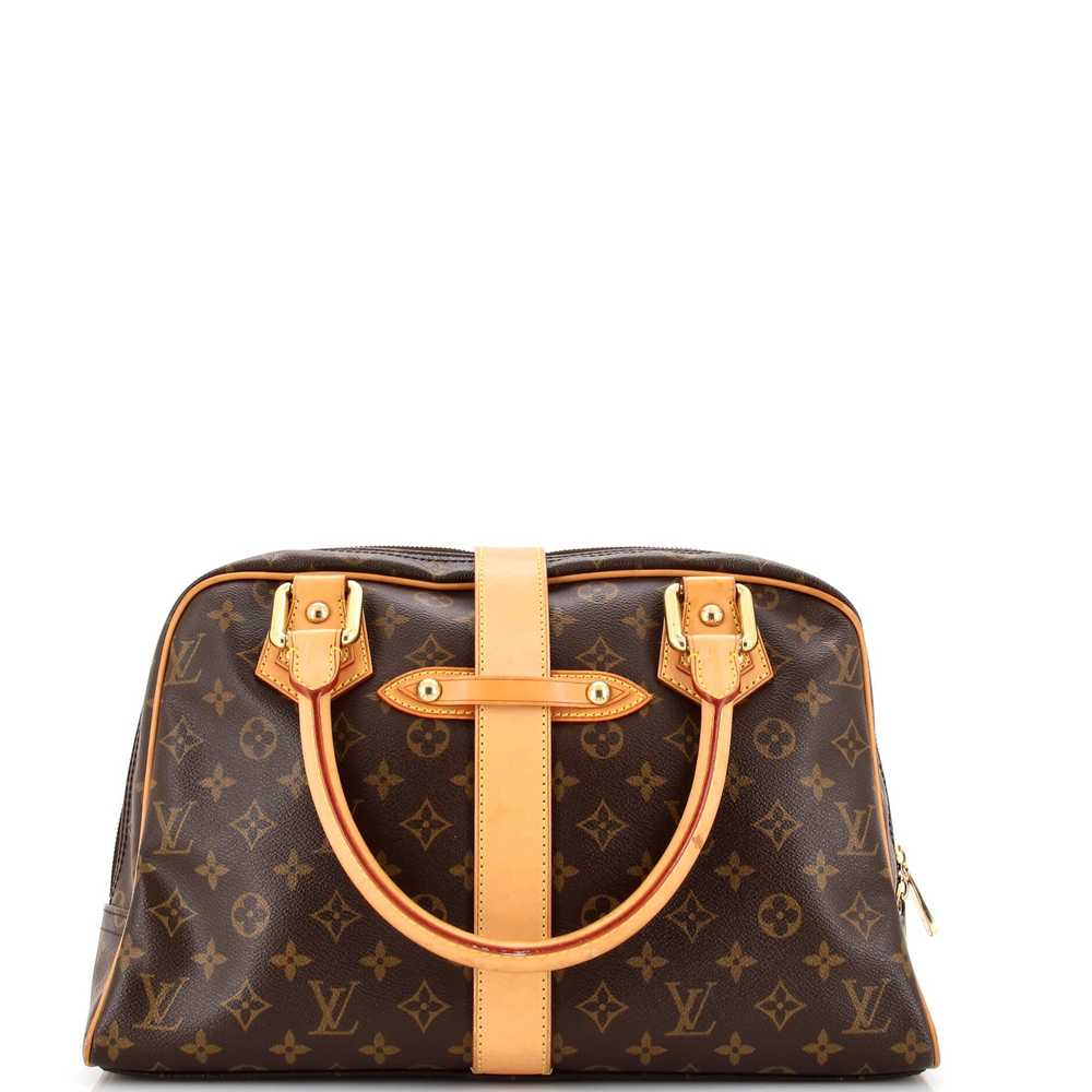 Louis Vuitton Manhattan Handbag Monogram Canvas GM - image 3