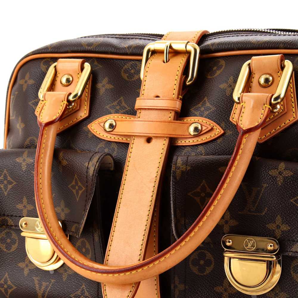 Louis Vuitton Manhattan Handbag Monogram Canvas GM - image 7