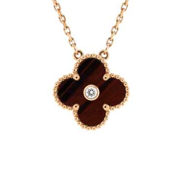 Van Cleef & Arpels Vintage Alhambra Pendant Neckl… - image 1