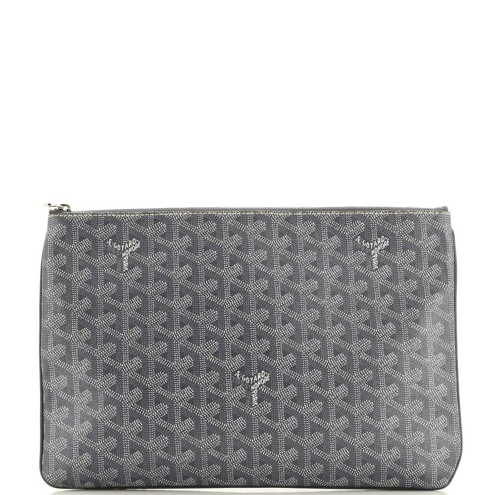 GOYARD Senat Zip Pouch Coated Canvas MM - image 1