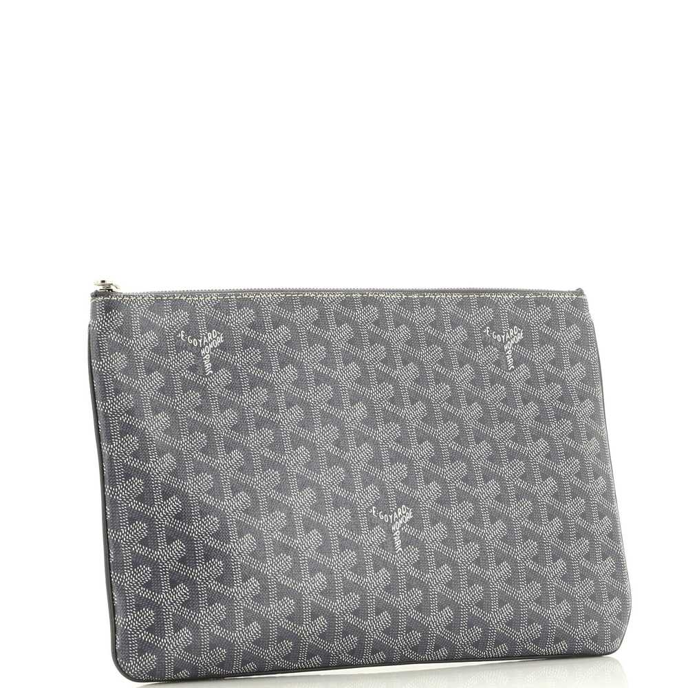 GOYARD Senat Zip Pouch Coated Canvas MM - image 2