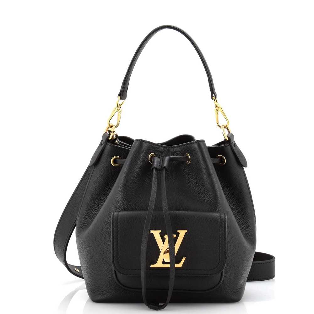 Louis Vuitton Lockme Pocket Bucket Bag Leather - image 1