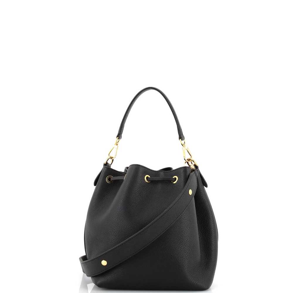 Louis Vuitton Lockme Pocket Bucket Bag Leather - image 3