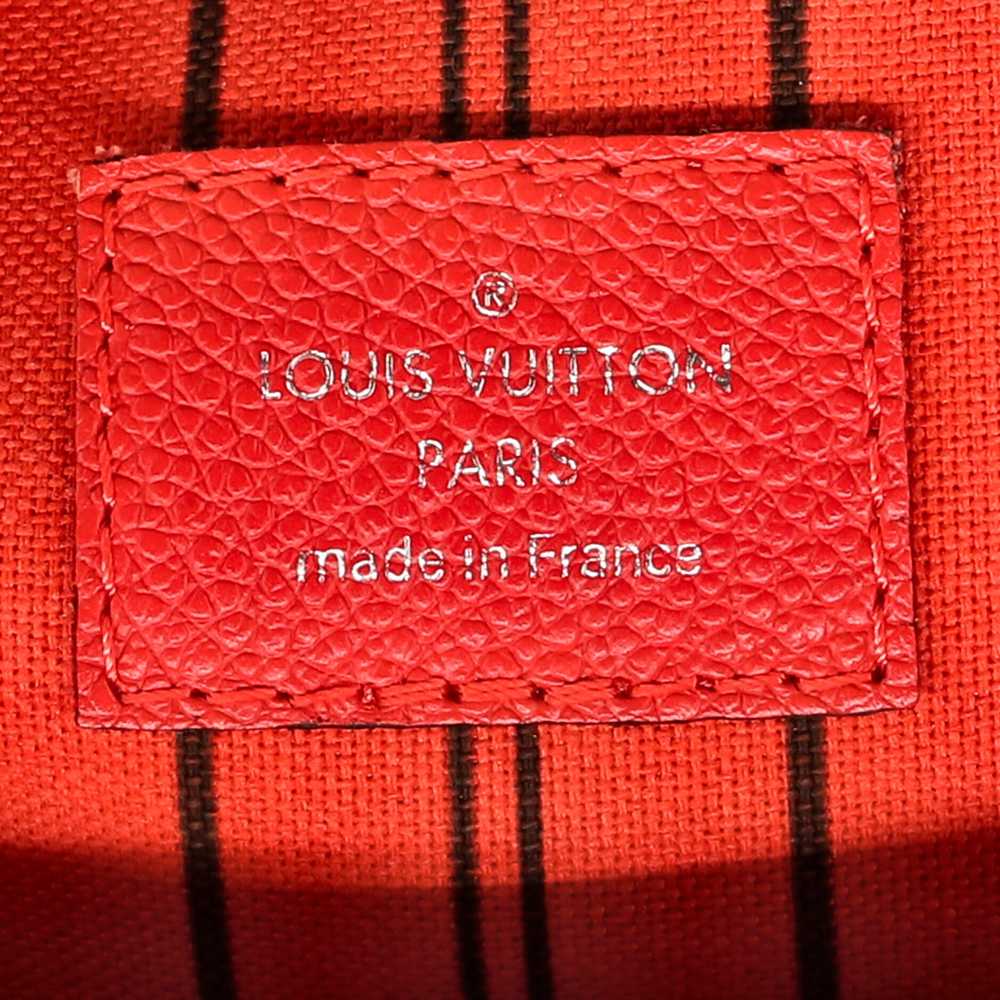 Louis Vuitton Montaigne Handbag Monogram Empreint… - image 6