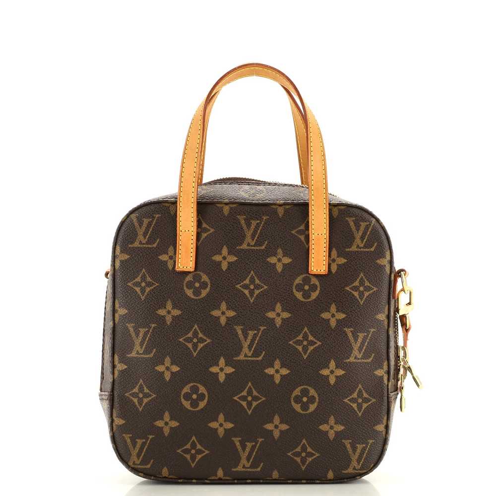 Louis Vuitton Spontini Handbag Monogram Canvas - image 3