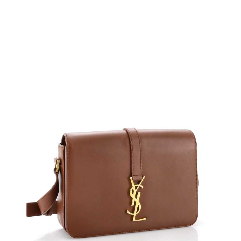 Saint Laurent Classic Monogram Universite Bag Lea… - image 2