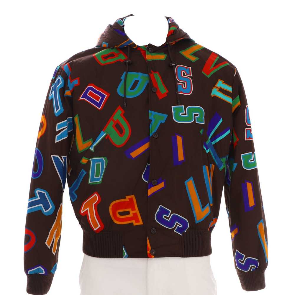 Louis Vuitton Men's LV x NBA Letters Hooded Blous… - image 1