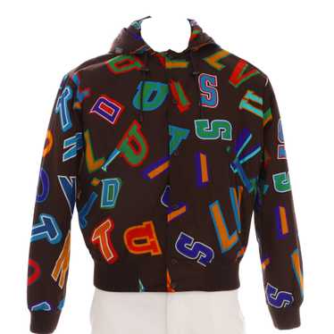 Louis Vuitton Men's LV x NBA Letters Hooded Blous… - image 1