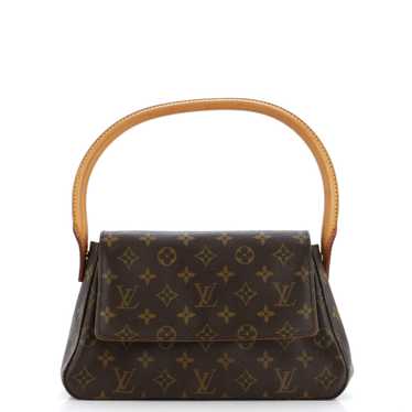 Louis Vuitton Looping Handbag Monogram Canvas Mini - image 1