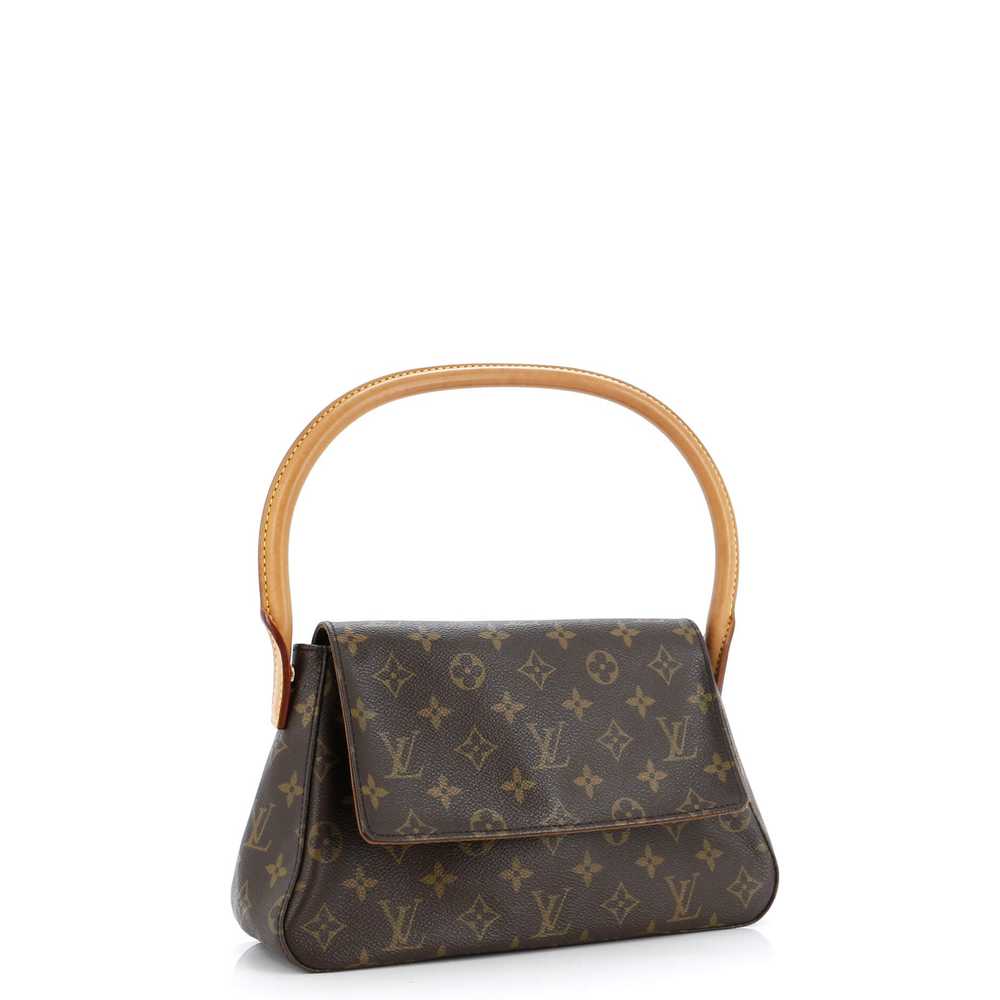 Louis Vuitton Looping Handbag Monogram Canvas Mini - image 2