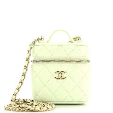 CHANEL Handle with Care Vanity Case with Chain Qui