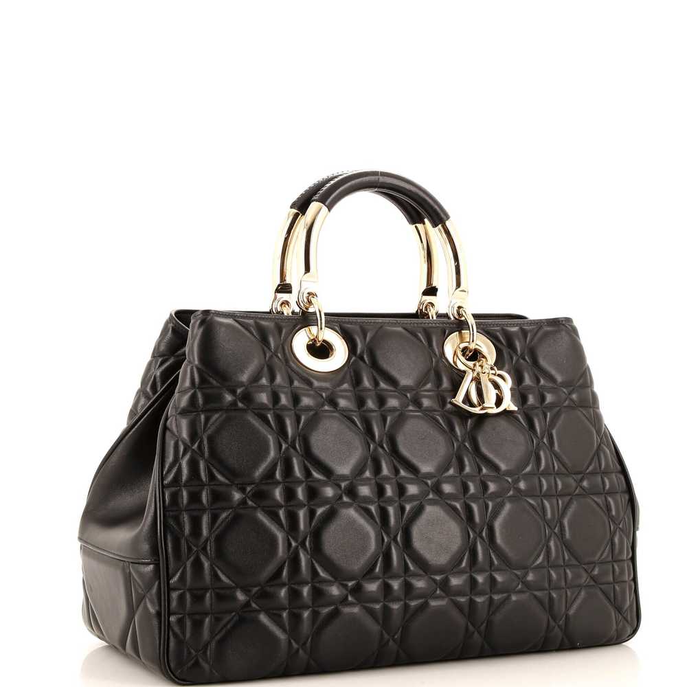 Christian Dior Lady 95.22 Bag Cannage Embossed Le… - image 2