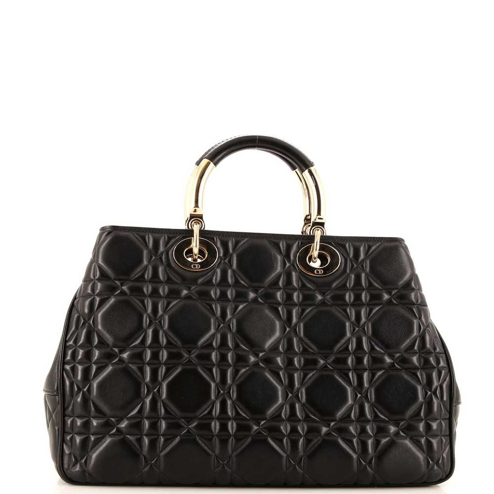 Christian Dior Lady 95.22 Bag Cannage Embossed Le… - image 3